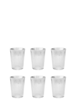 Pilastro dricksglas 0.15 l. 6 Stk clear