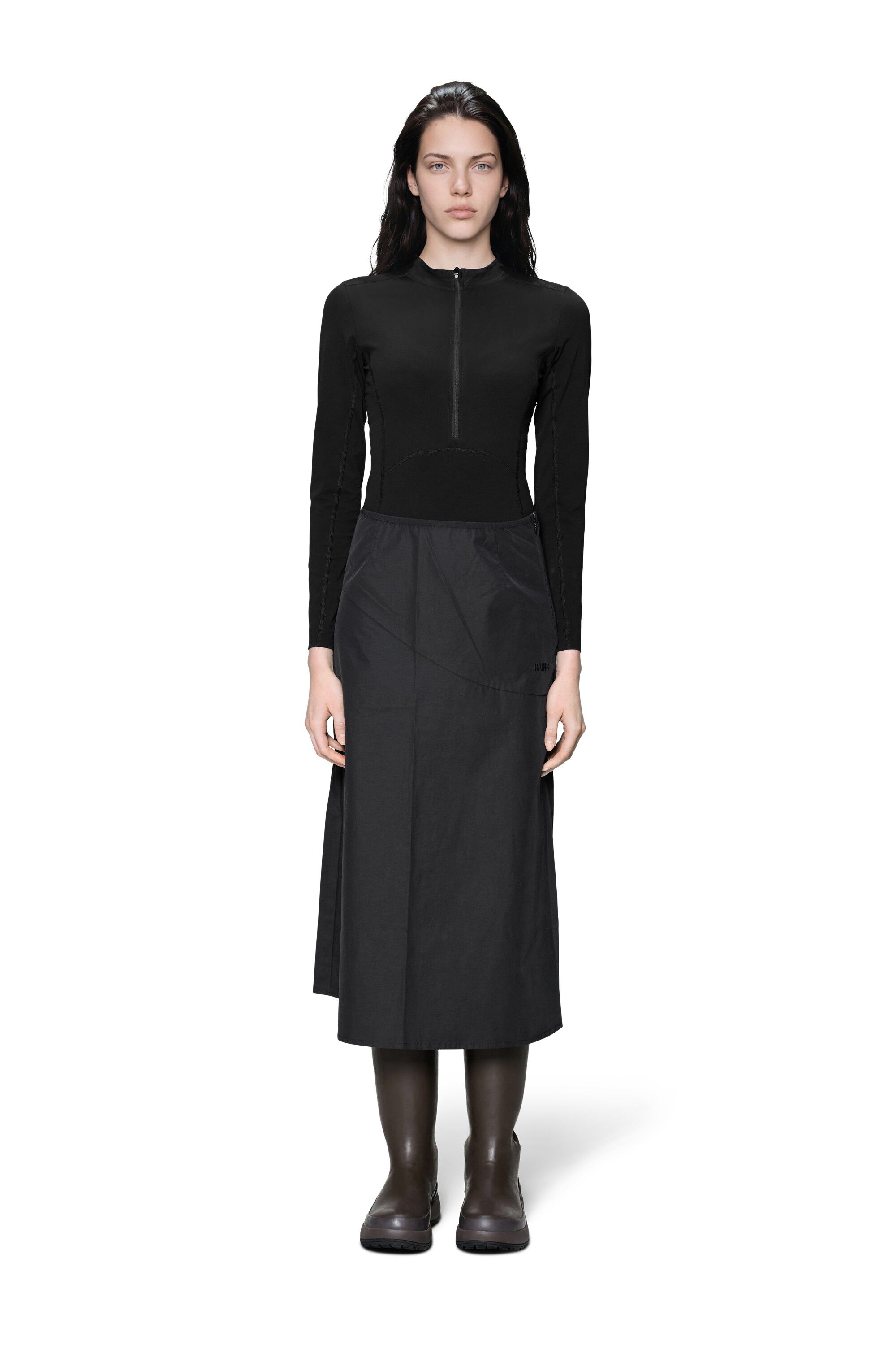 Light Woven W Skirt