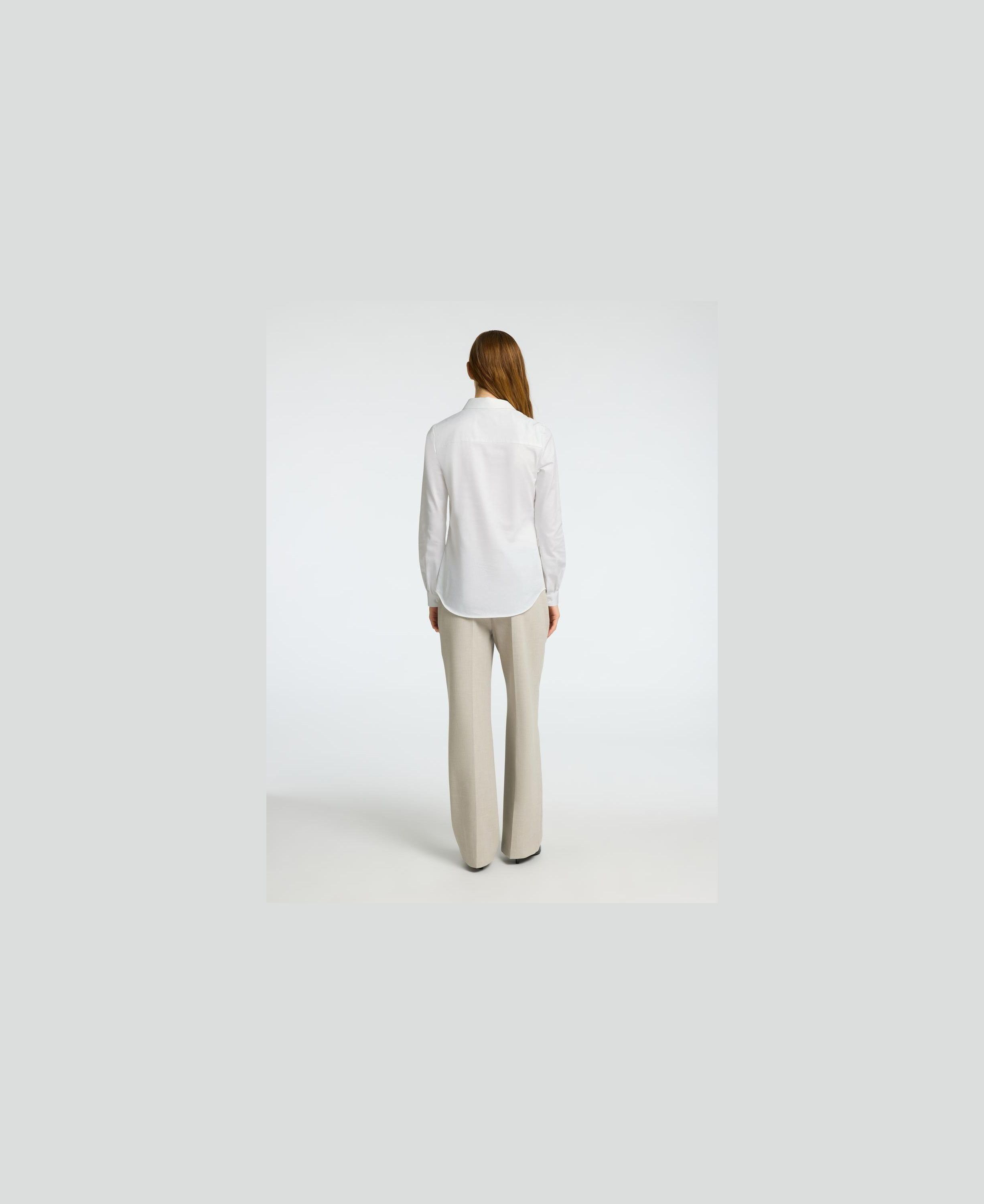 Slfromie Ls Fitted Shirt Noos