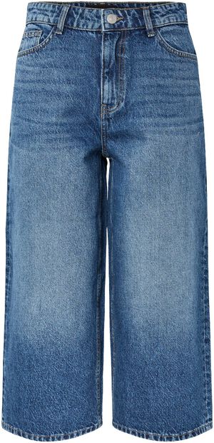 PCKATE MW CULOTTE JEANS BC