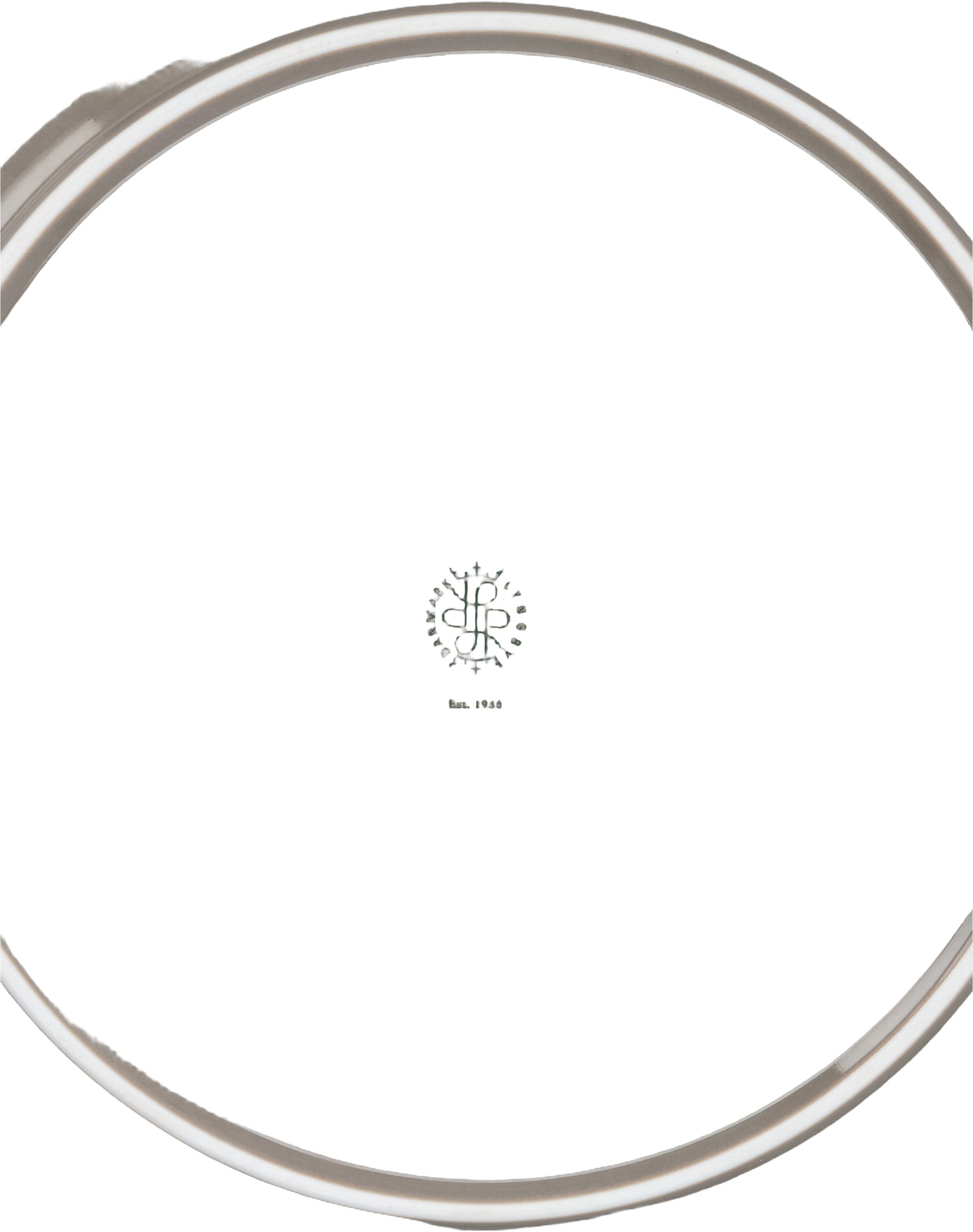 Rhombe Earth Middagstallerken &Oslash;27 cm clay