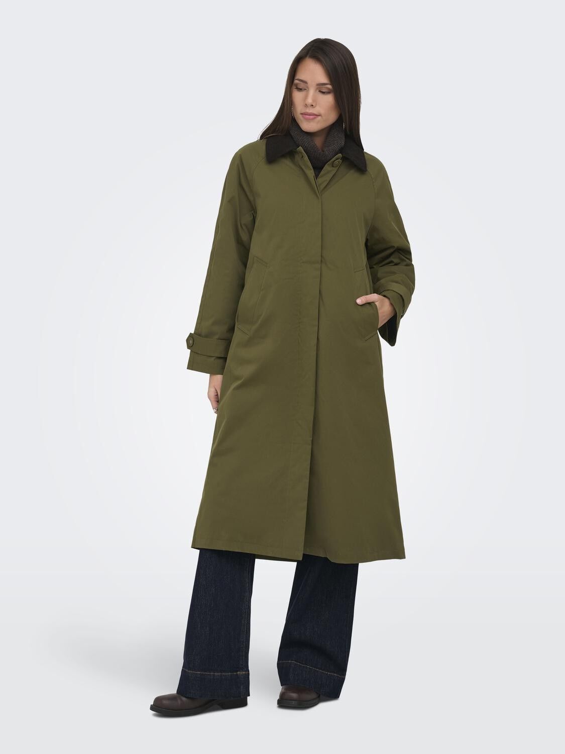 Onlorchid Cord Mix Coat Otw