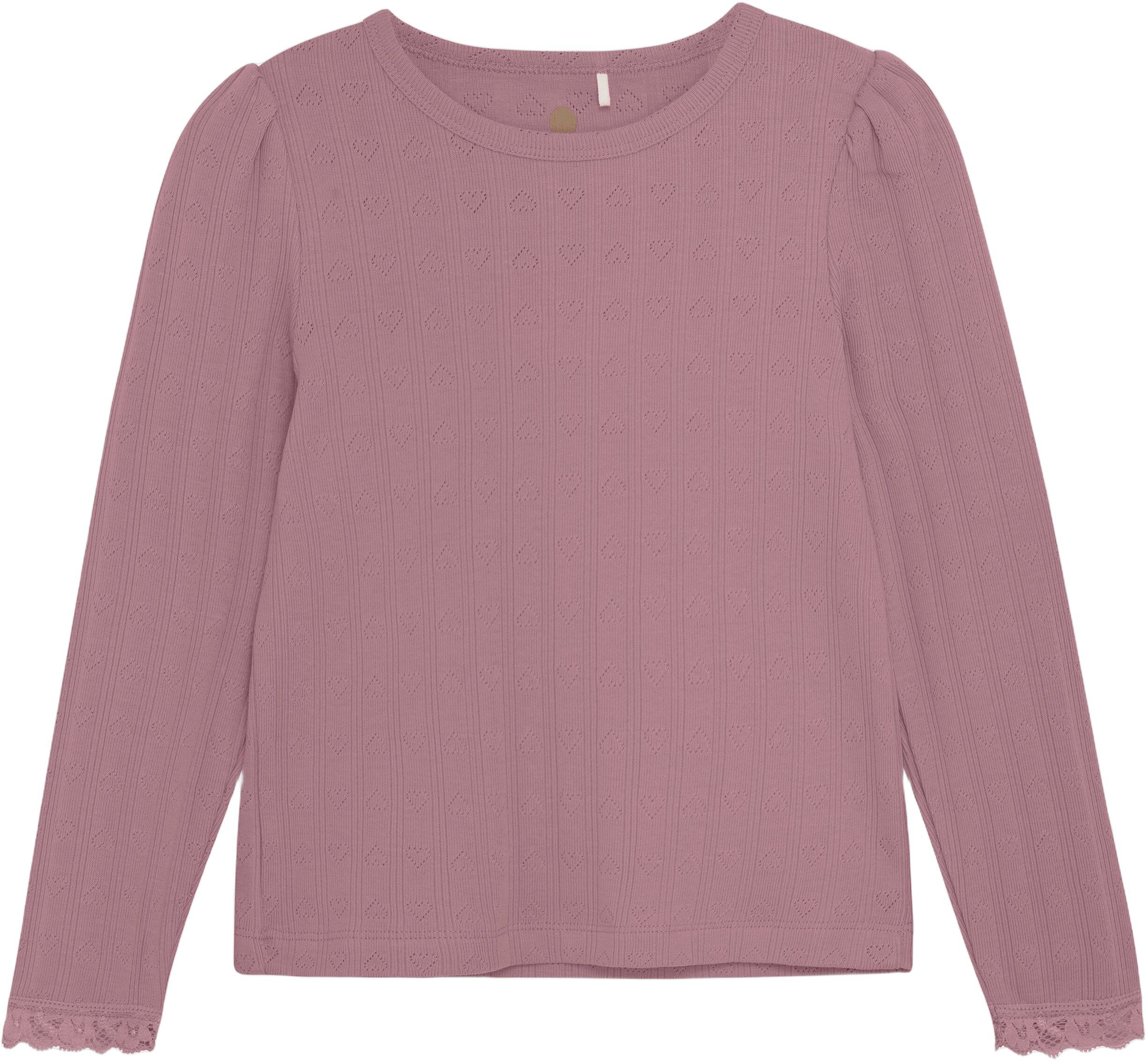 T-shirt LS Pointelle