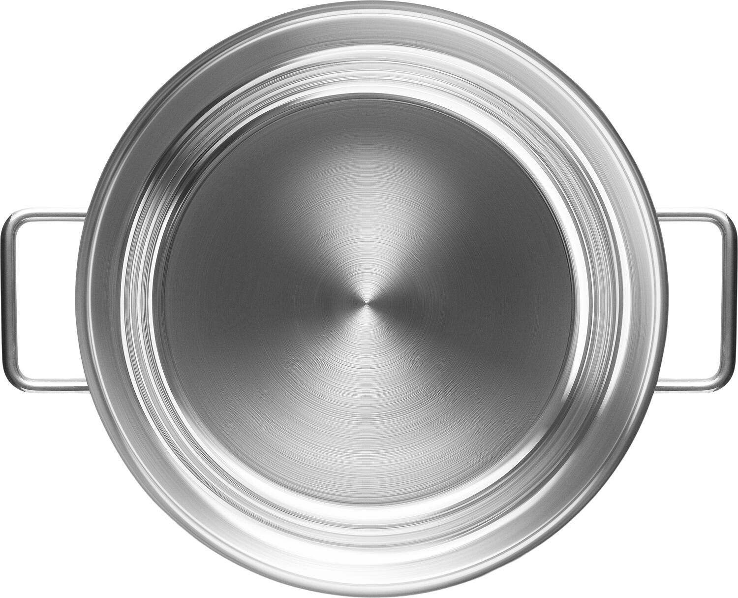 Sautergryde 28 cm Rustfrit st&aring;l med 2 h&aring;ndtag