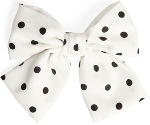 PCPERNILLE DOTS BOW HAIRCLIP