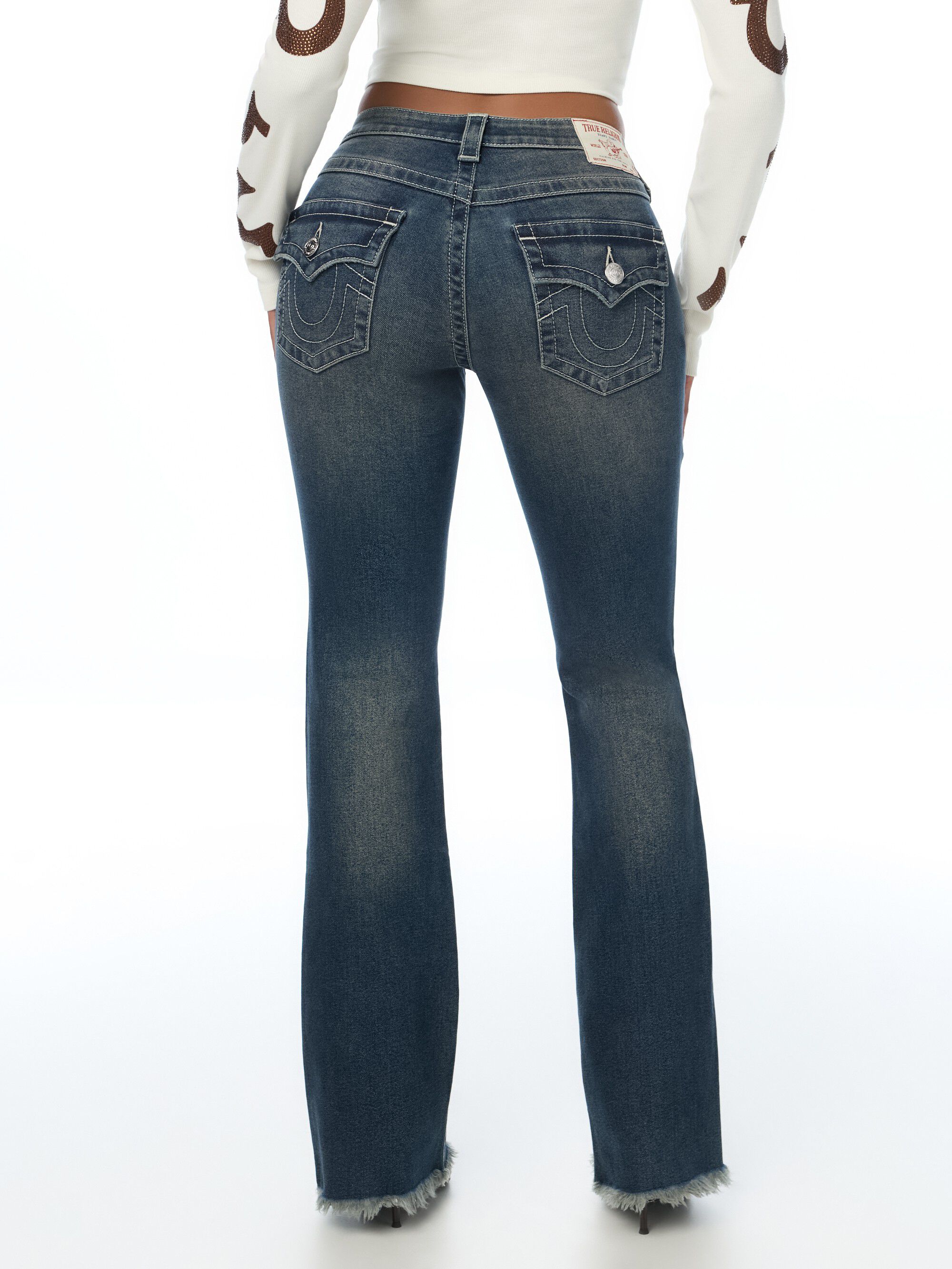 WESTERN BECCA MR BOOTCUT FLAP