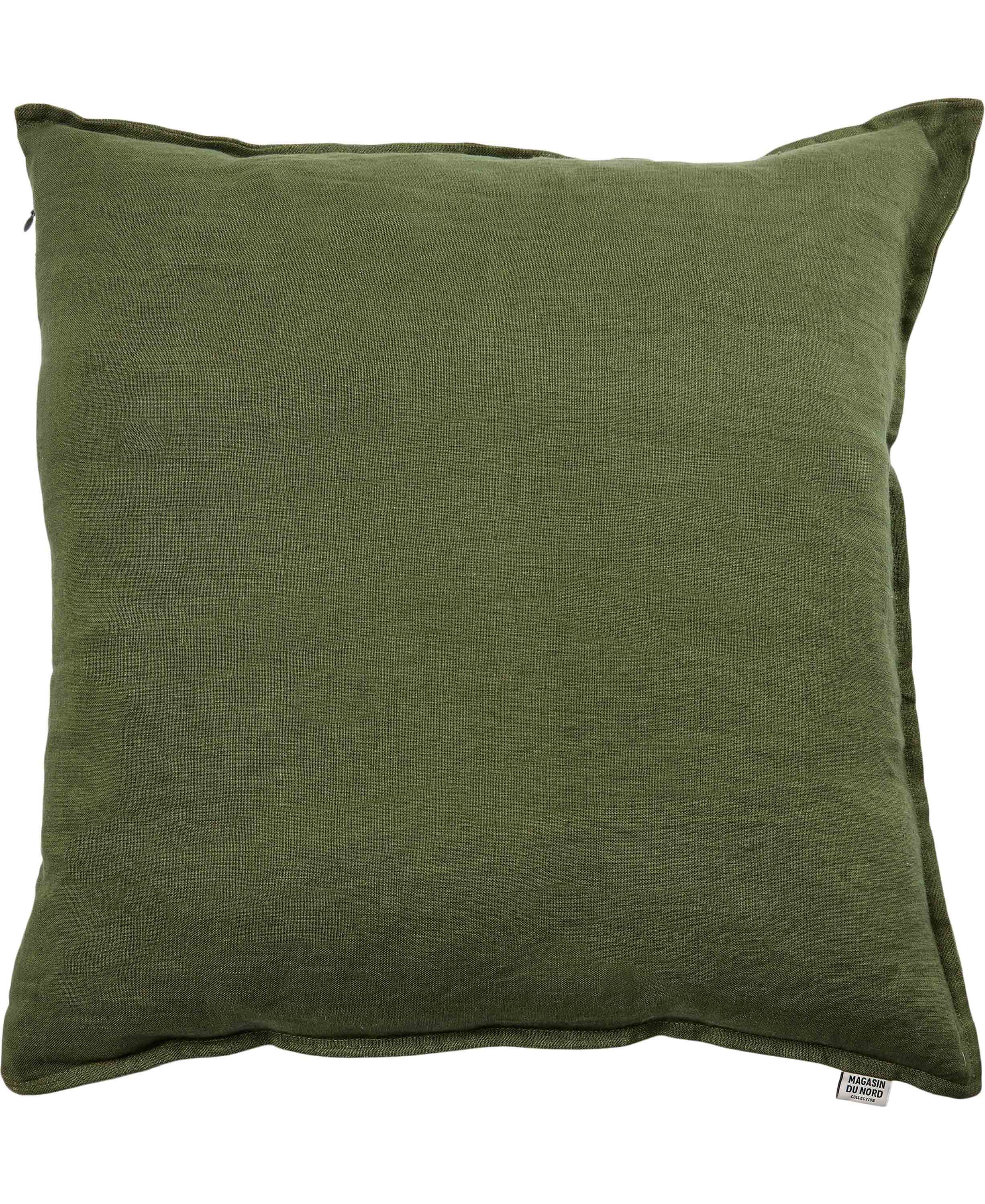 H&oslash;r vasket pude Olivine 50x50