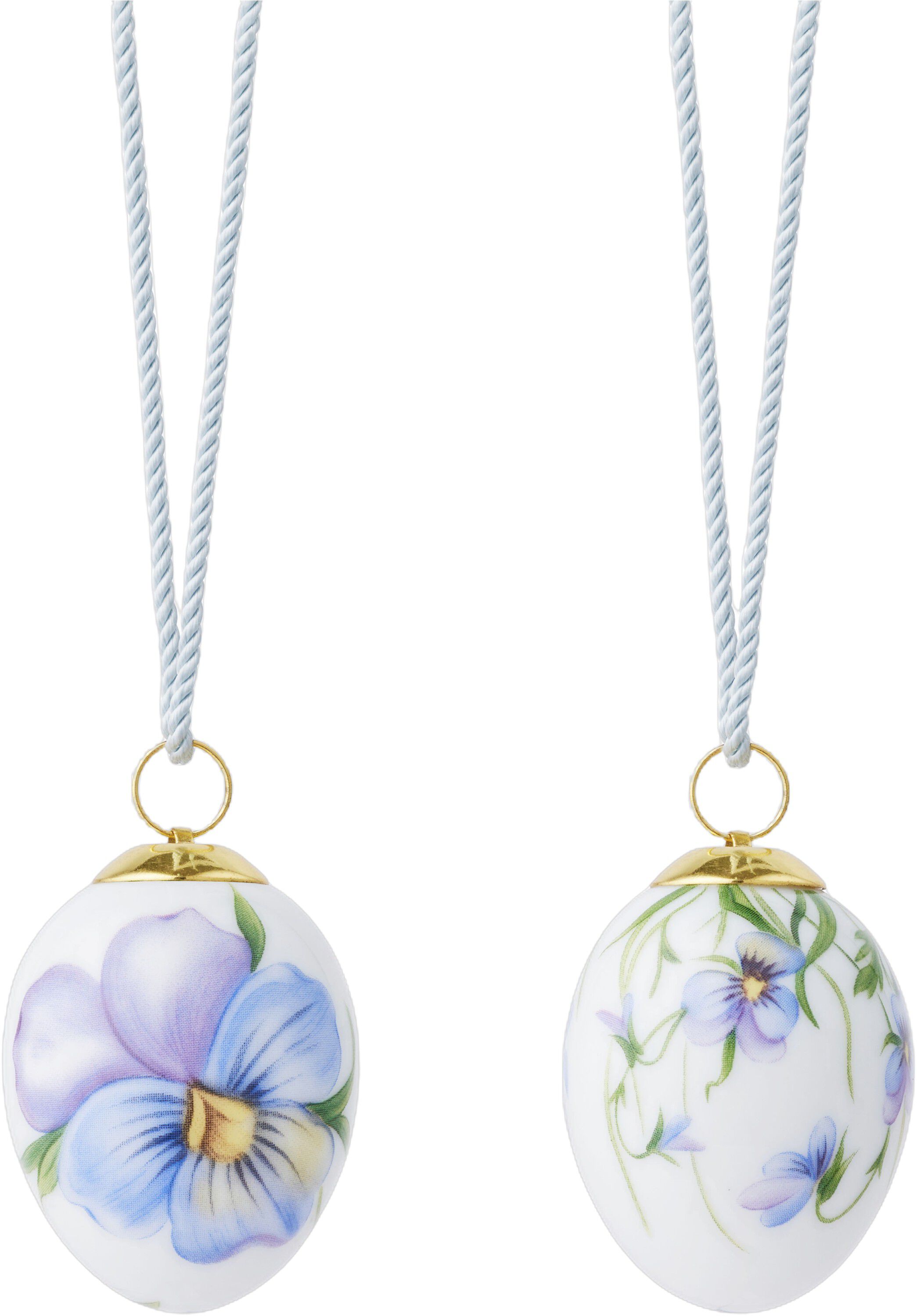 Mini &aelig;g stedmoderblomst 2 stk