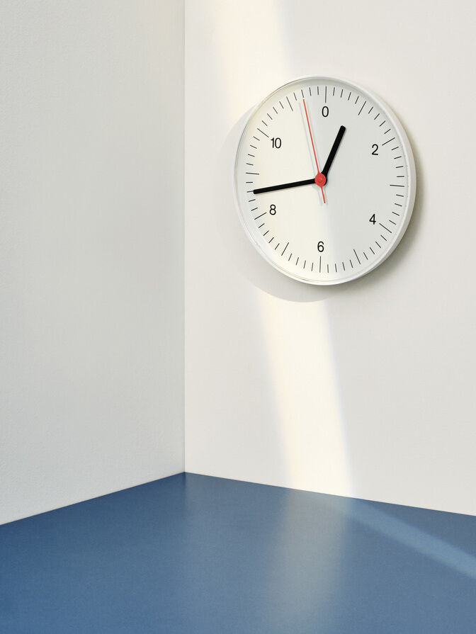 Wall Clock-White