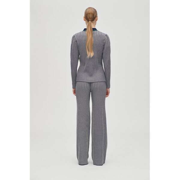 2356 Soft Rib, Long Sleeve Knit Polo