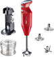 Stavmixer Deluxe 200 watt C Röd
