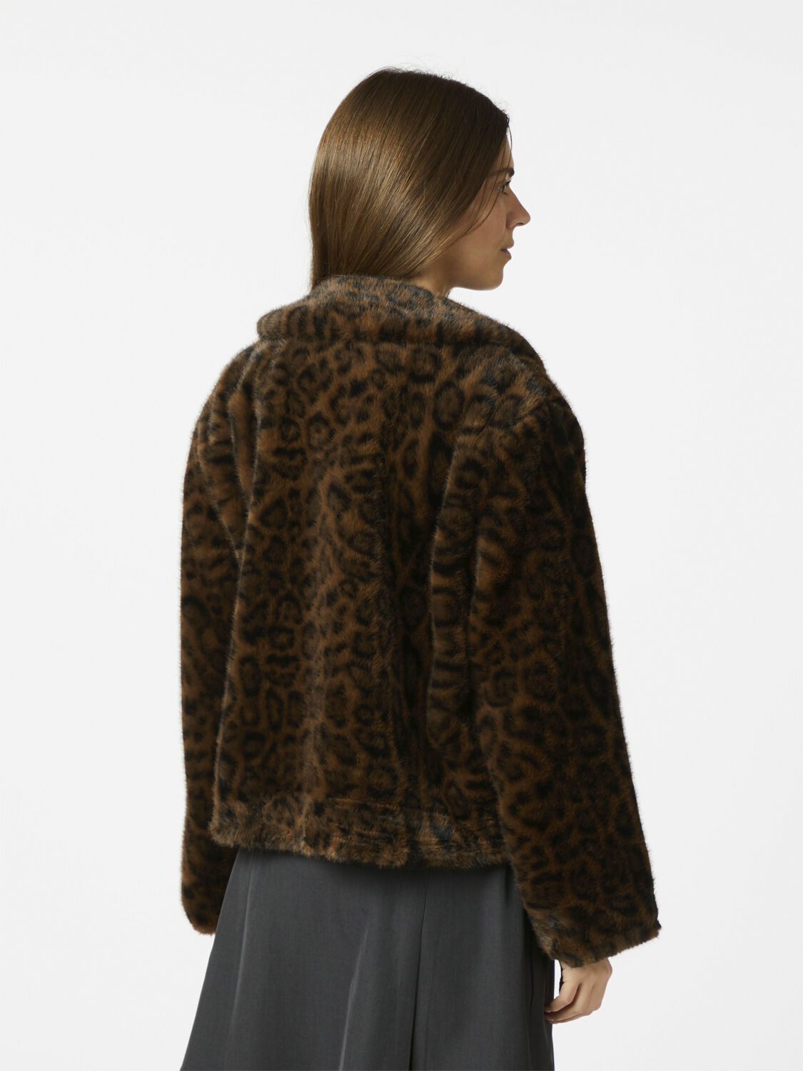 Melodie Leo Faux Fur Jacket