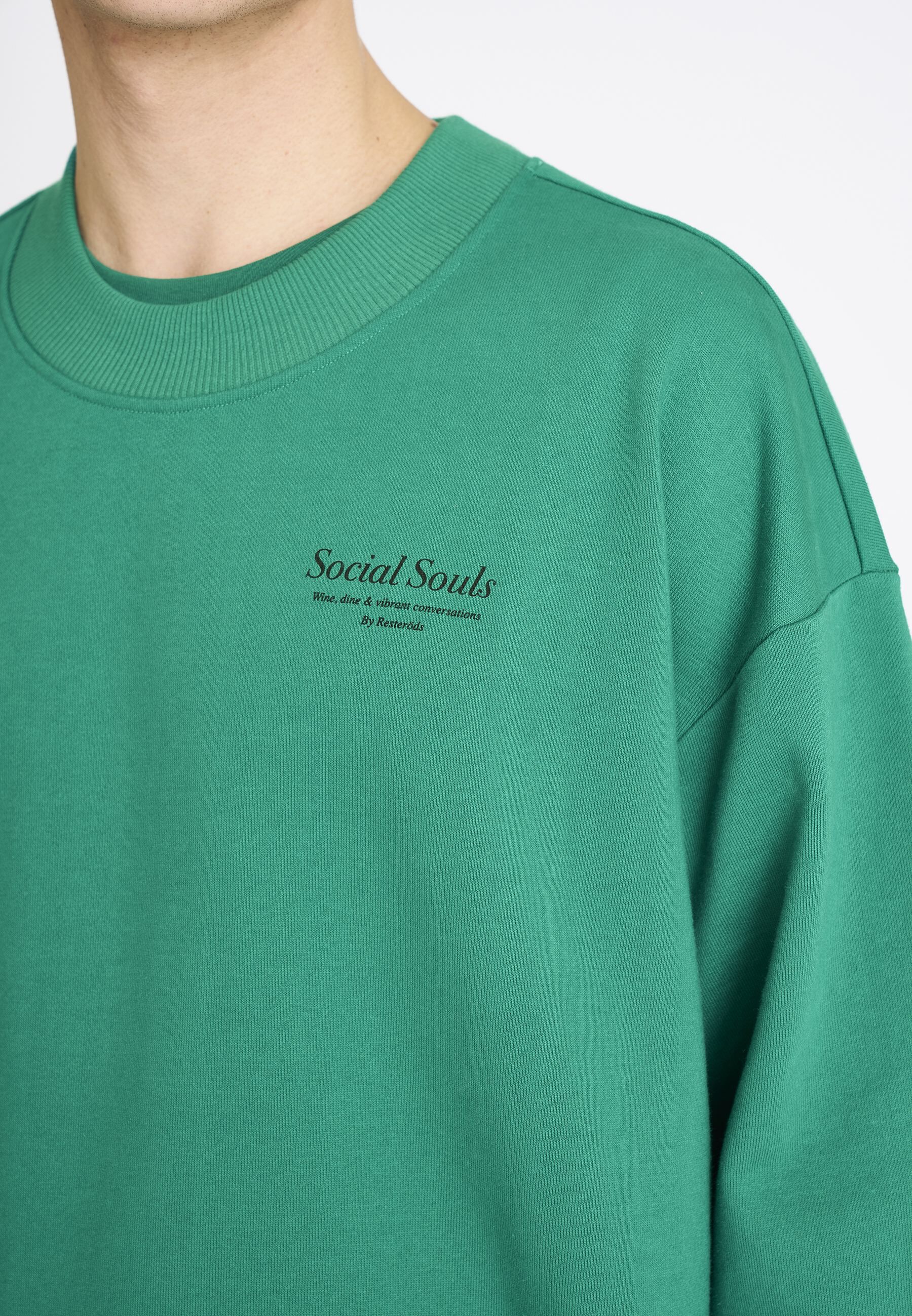 RTDRAKE CHEST PRINT CREW