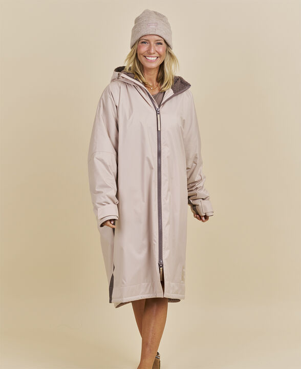 Cartel x Monday Bliss Winterswim Changing Robe - Sand