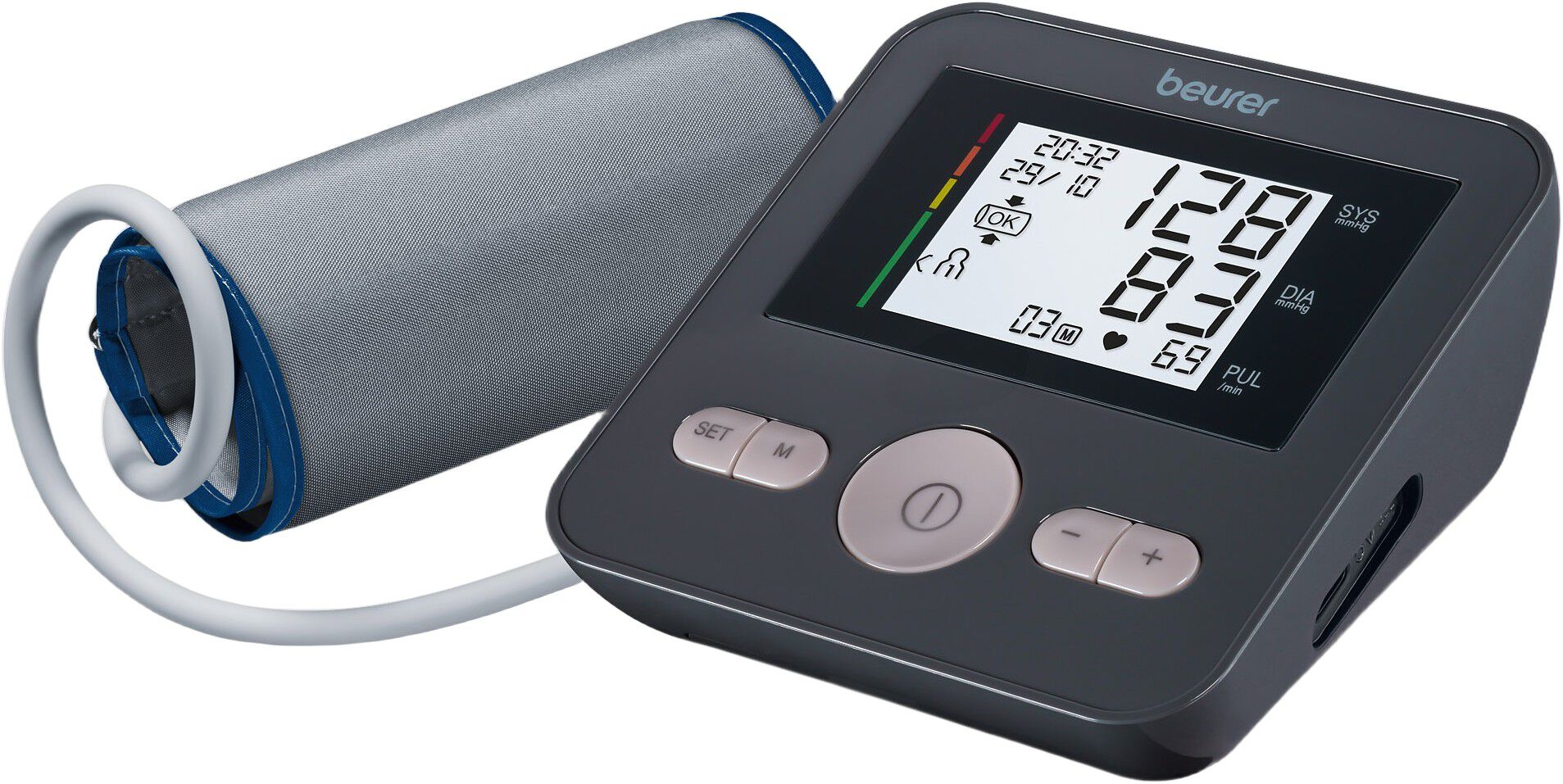 Blodtrycksm&auml;tar till &ouml;verarmen PR-BM02R