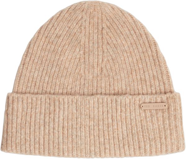 LIDIAAS Knitted Ribbed Beanie Hat