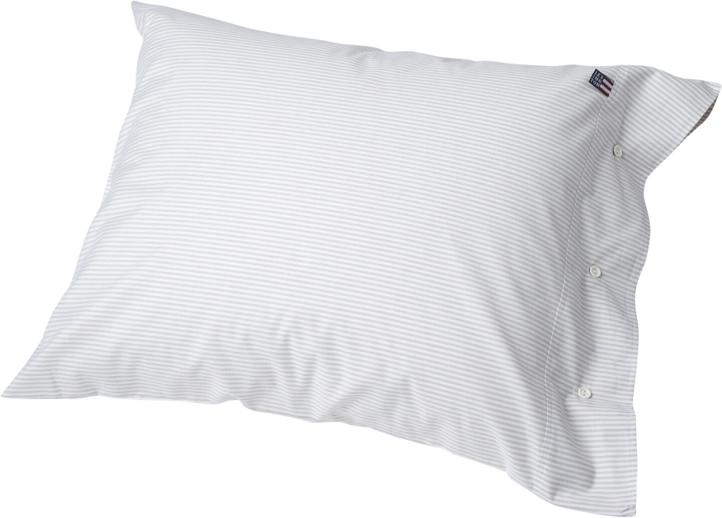 Pin Point Beige/White Pillowcase