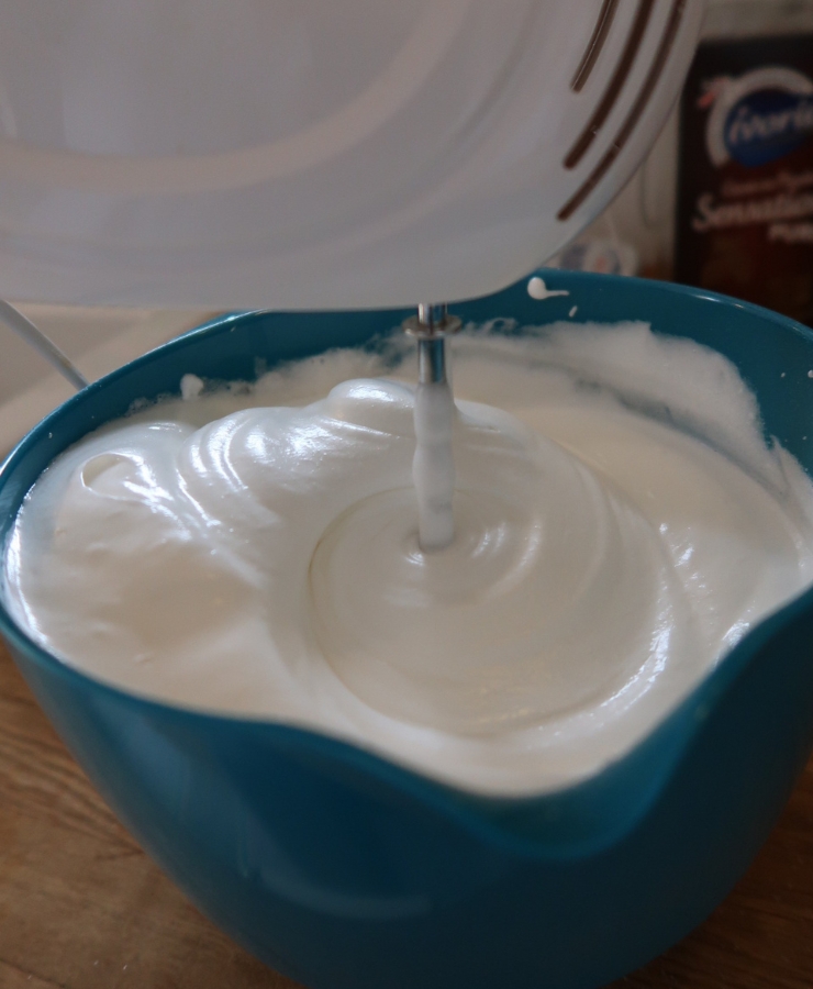 handmixer i aktion
