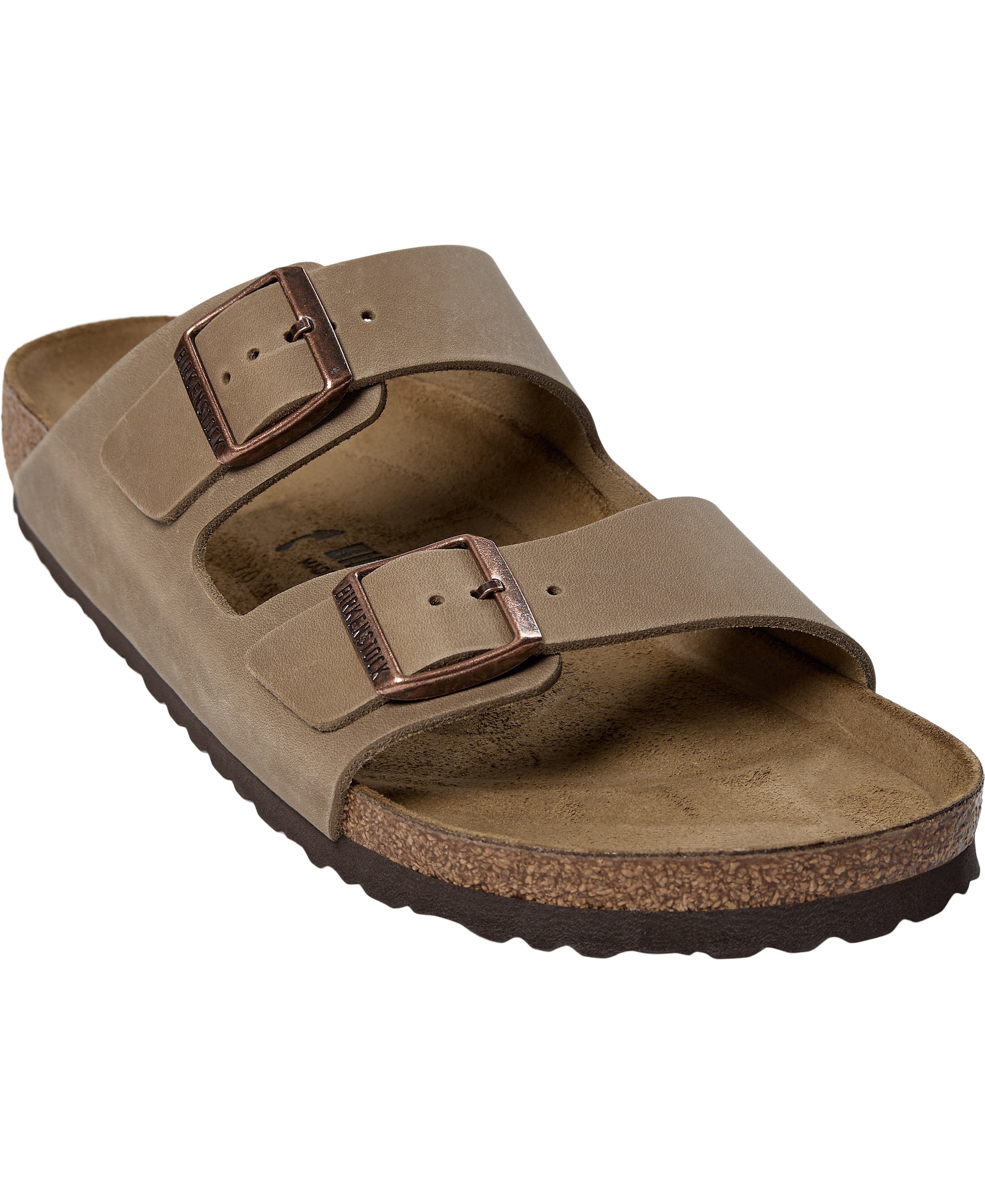 Birkenstock Arizona Leoi Tabacco Brown Herr Stl. 43 - Sandaler Från Magasin