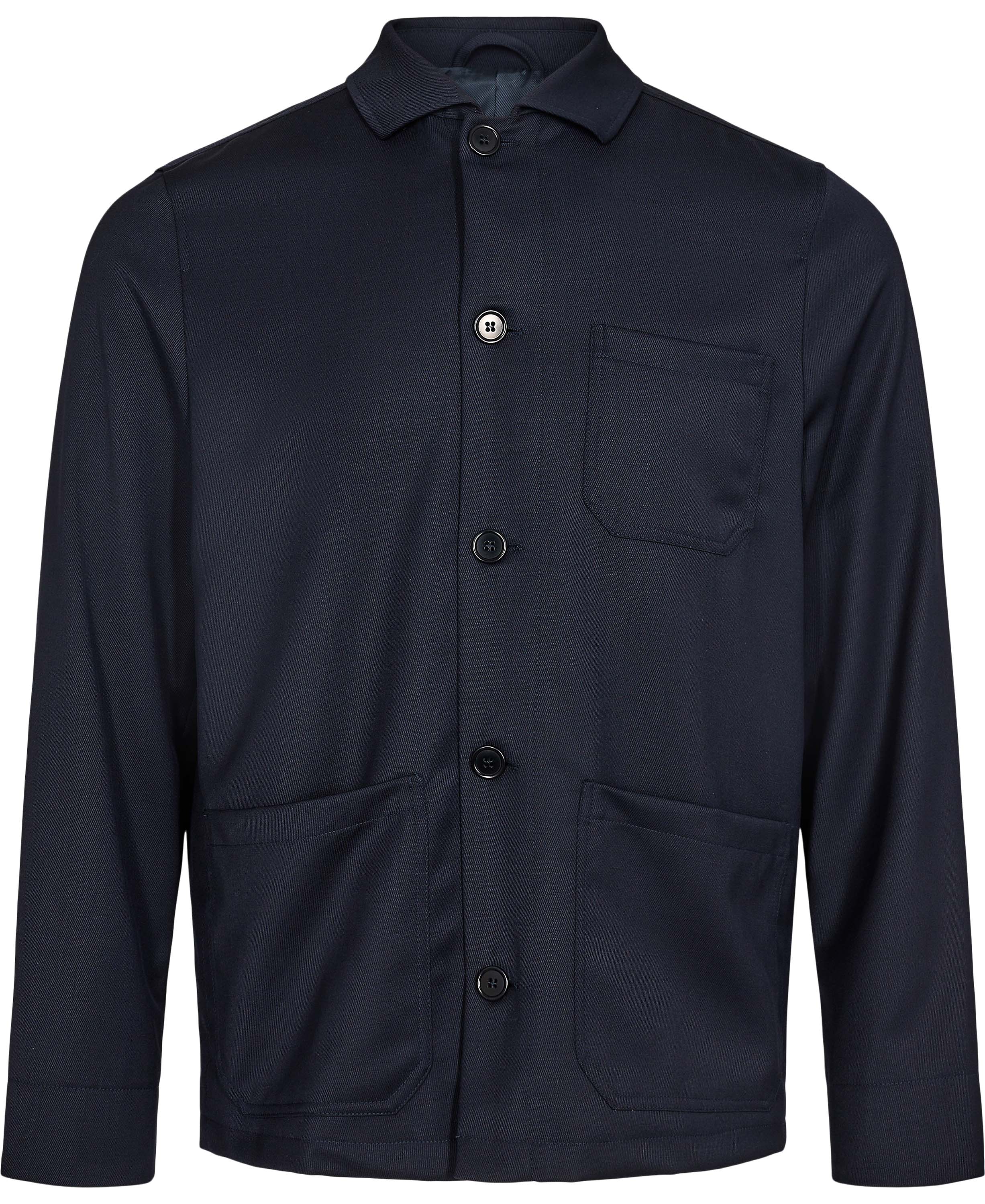 Filippa K Louis Gabardine Jacket Herr Höstjackor Stl. 46 - Från Magasin