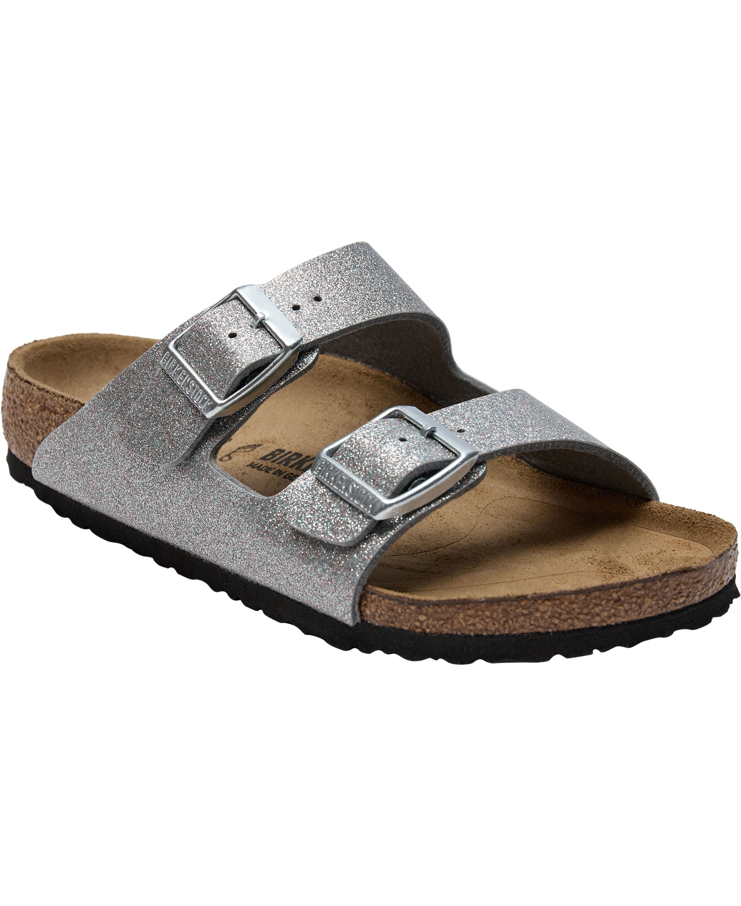Birkenstock Arizona Kids BF Sparkling Silver Stl. 36 - Sandaler Från Magasin