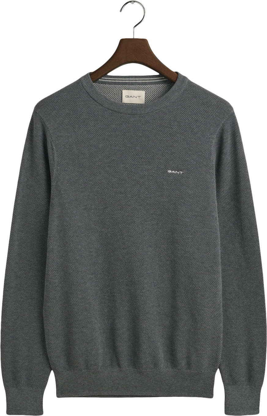 Gant Cotton Pique Cneck Herr Tröjor Stl. S - Från Magasin