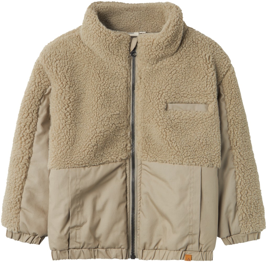 Lil' Atelier Nmmnalo LS Loose Jacket Solid LIL Stl. 92 unisex - Höstjackor Från Magasin