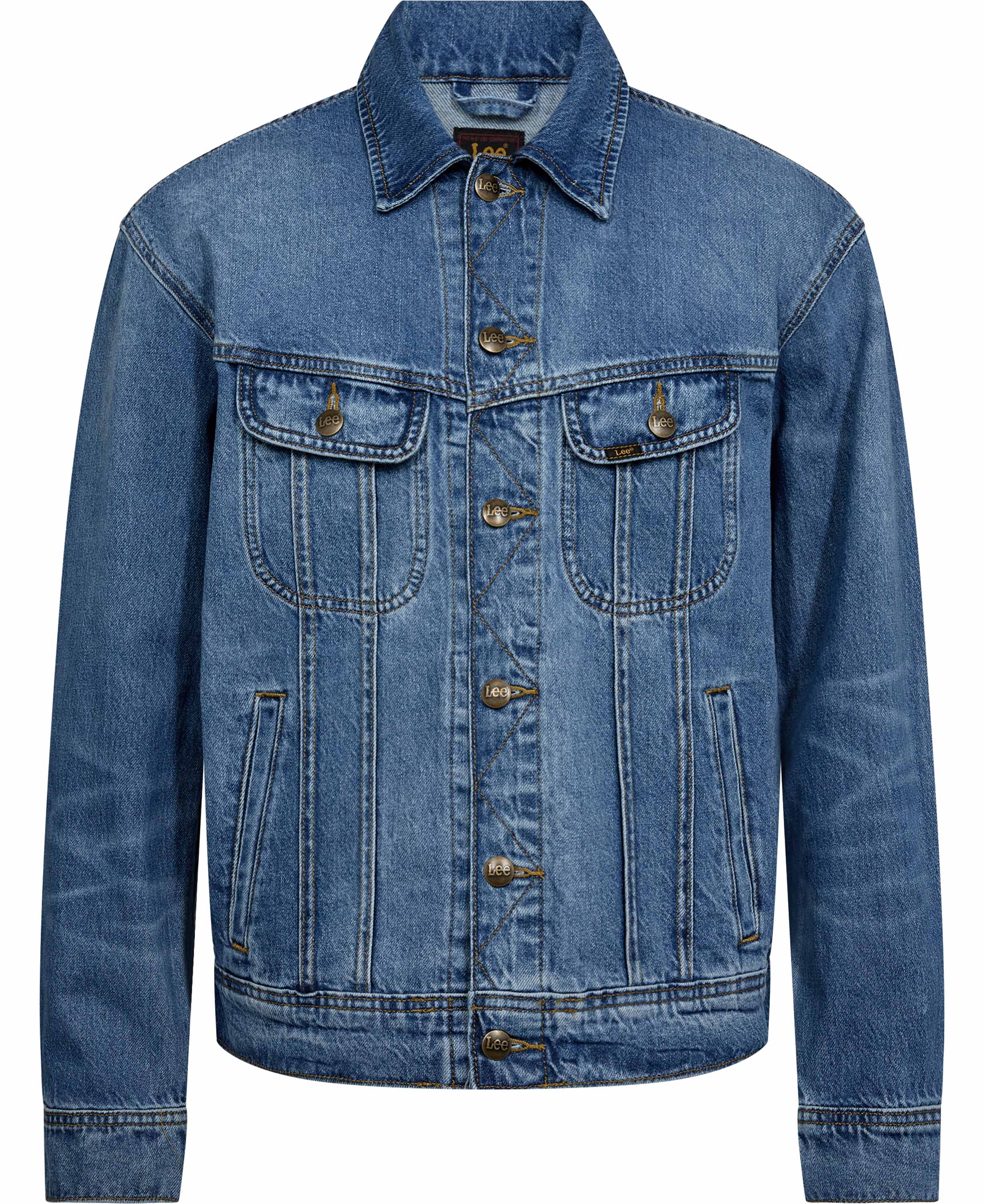 Lee Relaxed_Rider_Jacket Sandstorm Dam Jeansjackor Stl. L - Från Magasin