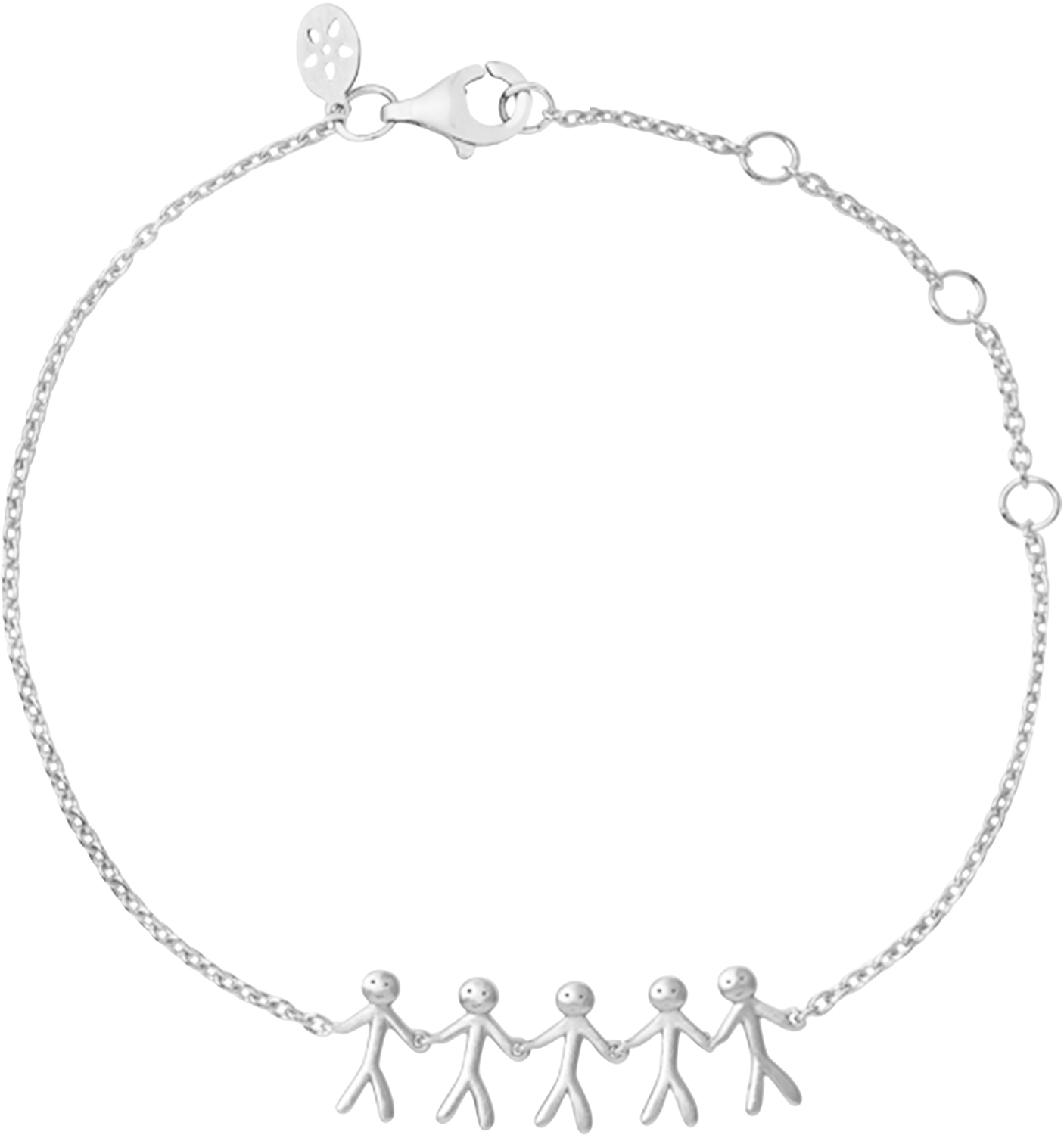 ByBiehl Together Family 5 Bracelet Dam Kedjearmband Med Hänge Stl. NO_SIZE - Från Magasin