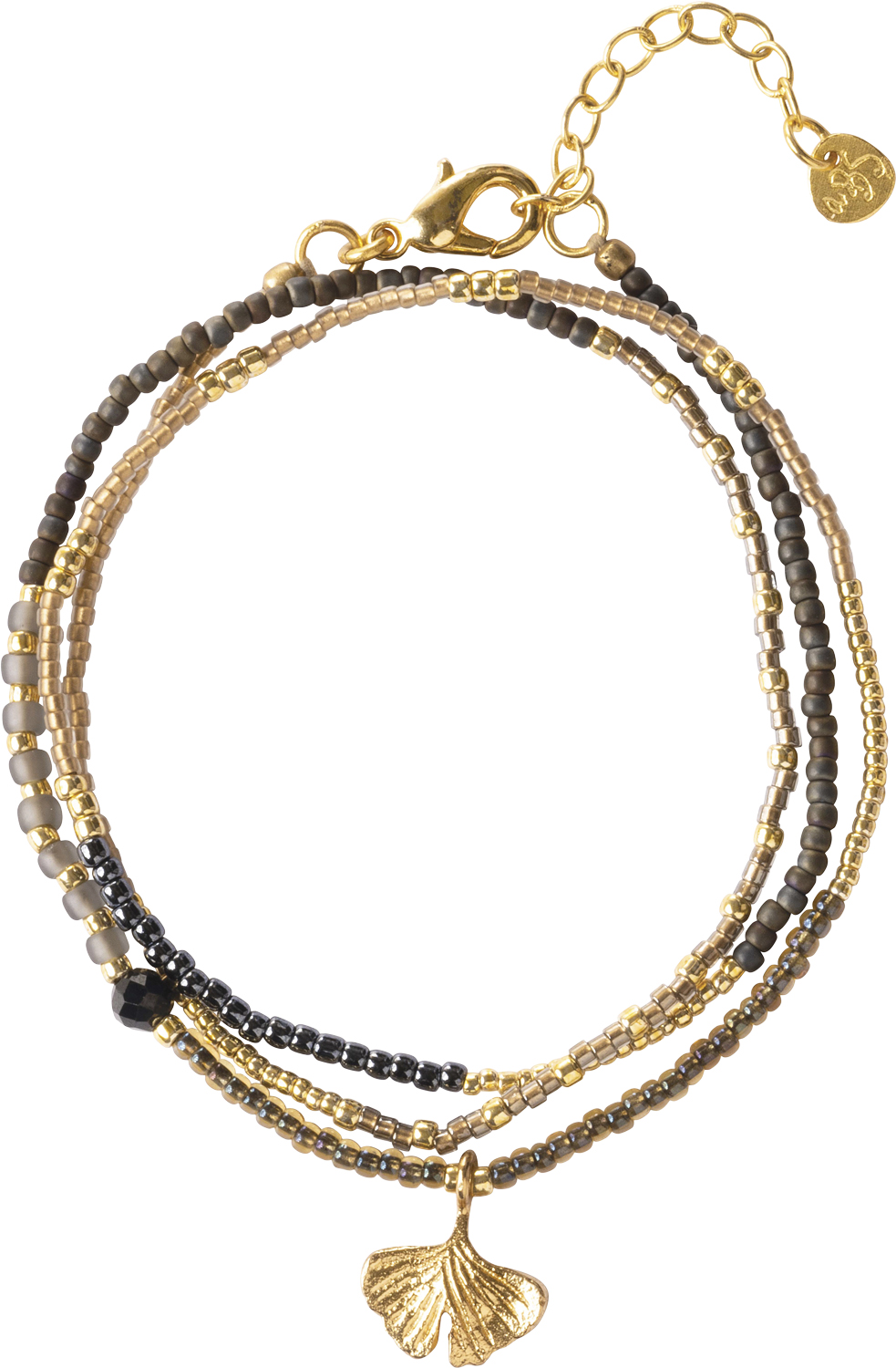 A Beautiful Story Adventurous Black Onyx Necklace GC Dam Halsband Med Hänge Stl. 52-55cm - Från Magasin