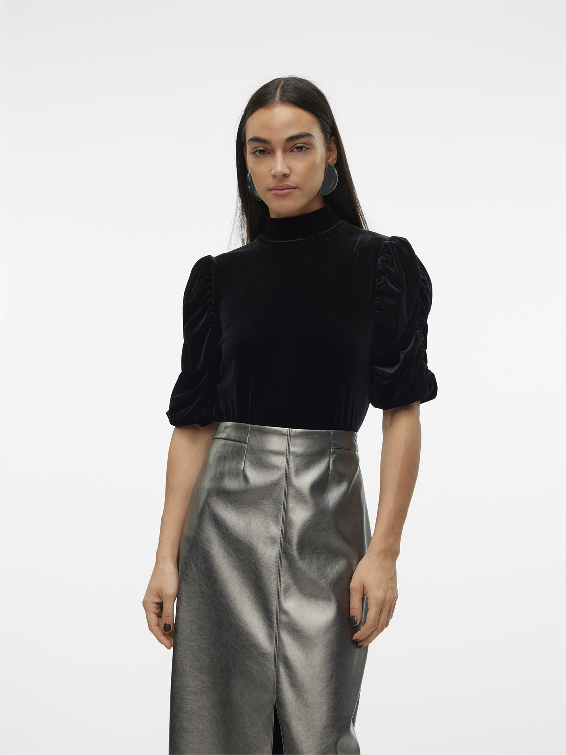 Vero Moda Vmeffie 2/4 TOP JRS GA Dam Toppar Stl. XS - Från Magasin