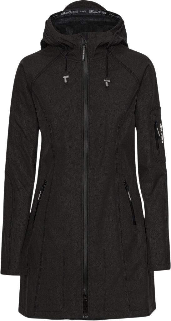ILSE JACOBSEN 3/4 Raincoat Dam Regnjackor Stl. 34 - Från Magasin