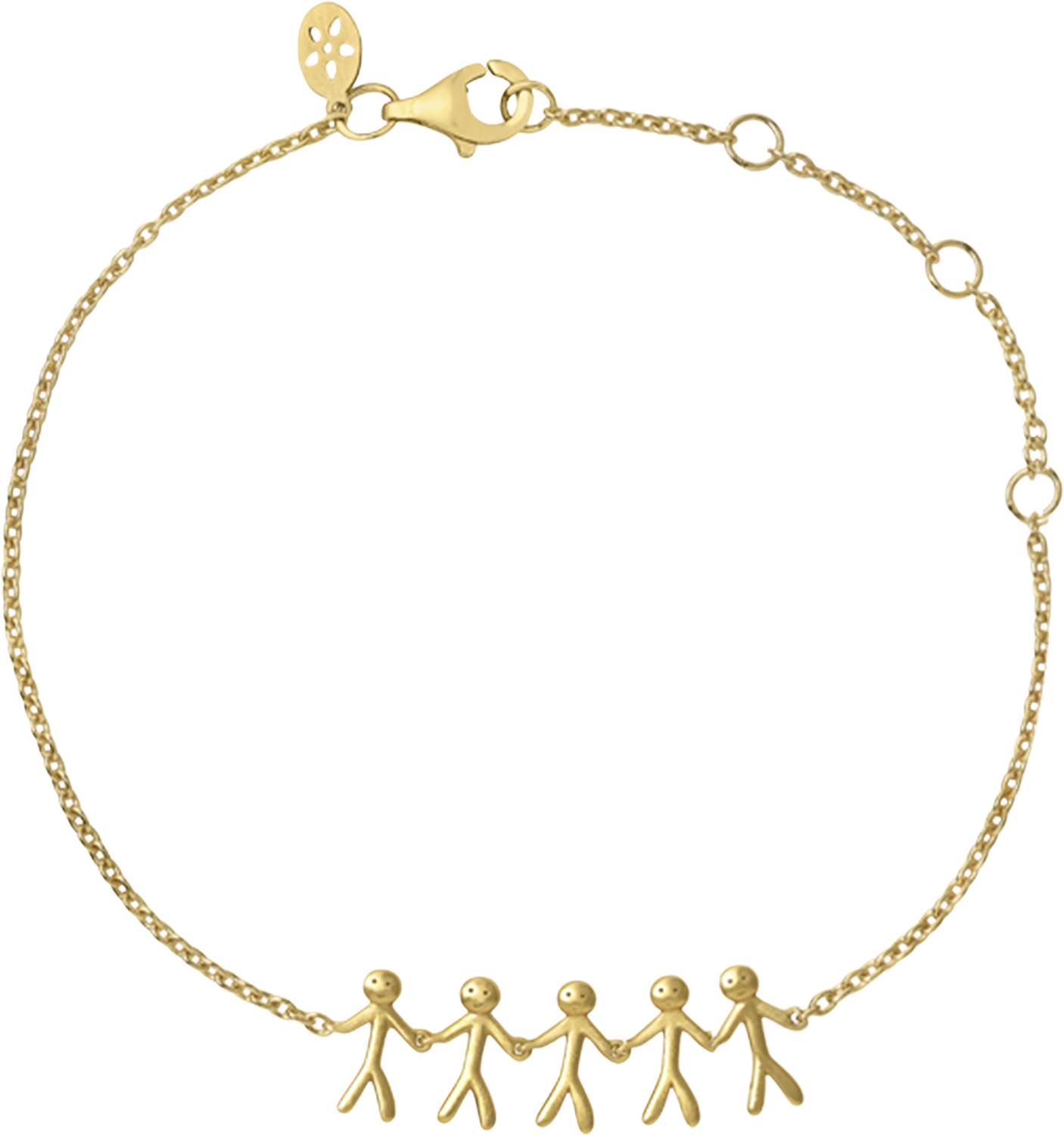 ByBiehl Together Family 5 Bracelet Dam Kedjearmband Med Hänge Stl. NO_SIZE - Från Magasin