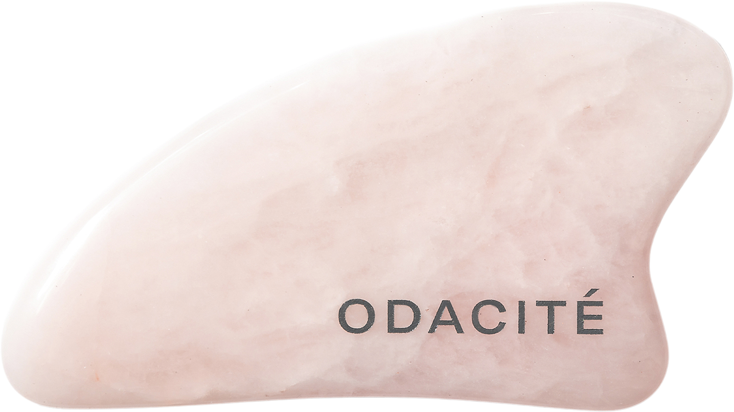 Odacité Crystal Contour Gua Sha Rose Quartz Beauty Tool Lyserød 1 unit - Övriga Hudvårdstillbehör Från Magasin