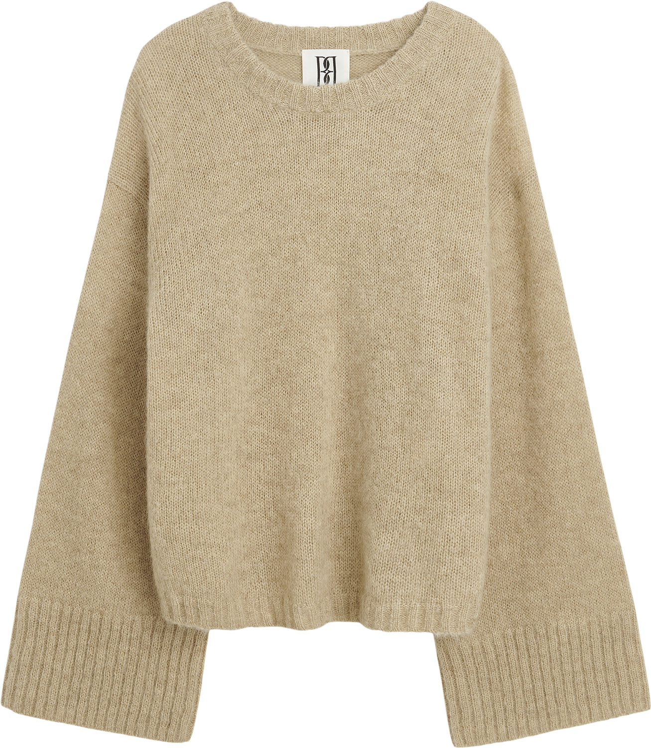 By Malene Birger Cierra Mohair Blend Dam Stickade Tröjor Stl. XS - Från Magasin