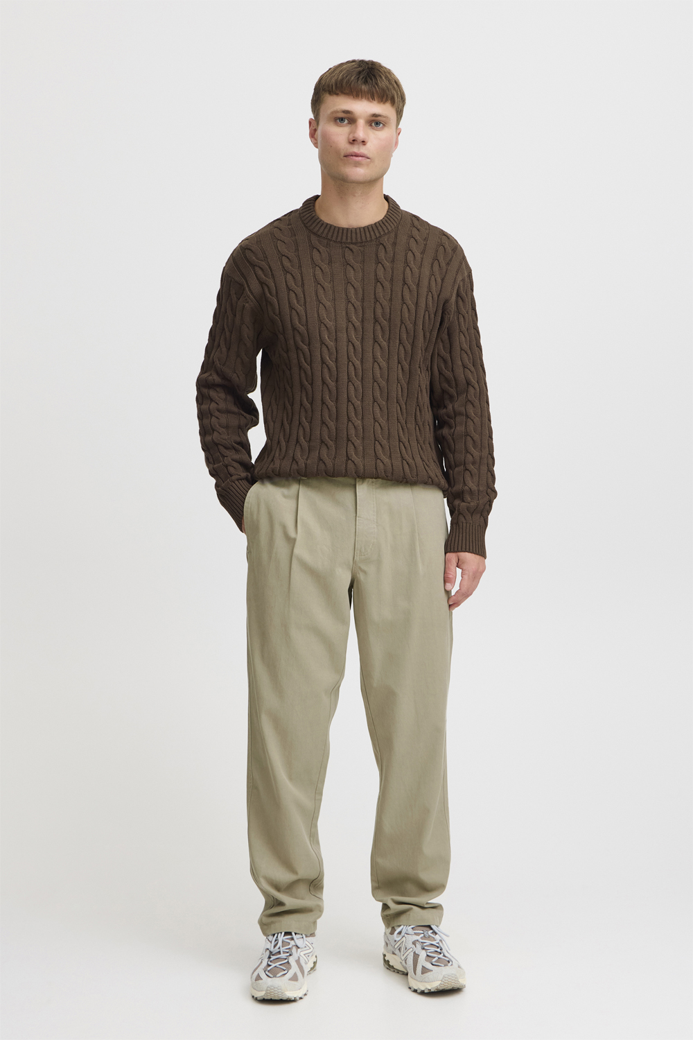 !Solid Sdmoose Liam Elas. Herr Casual Byxor Stl. L - Från Magasin