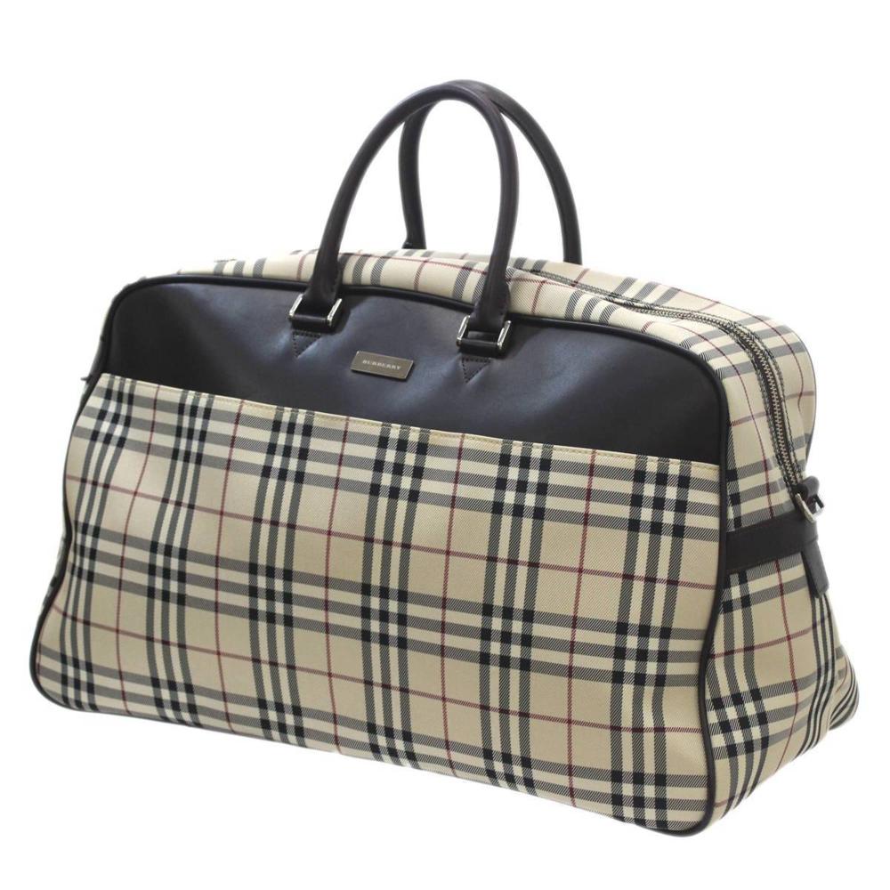 Burberry Vintage Burberry Boston Bag Stl. - Burberry Vintage Från Magasin