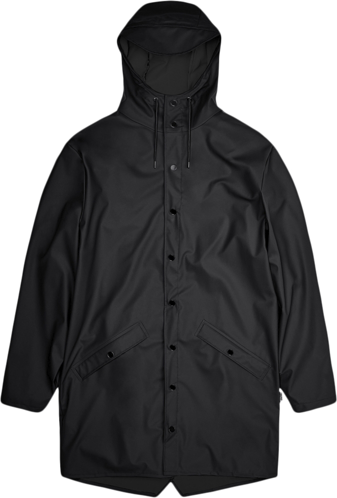 Rains Long Jacket Dam Regnjackor Stl. S - Från Magasin