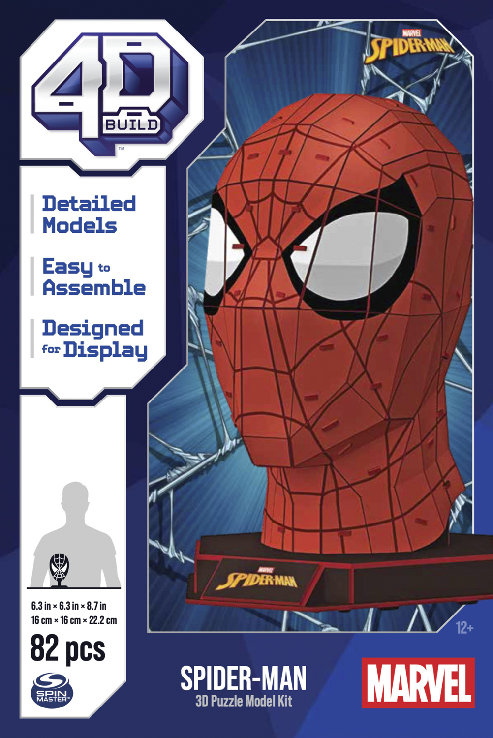 Legetøj 4D Puzzles Spiderman - Pussel Från Magasin