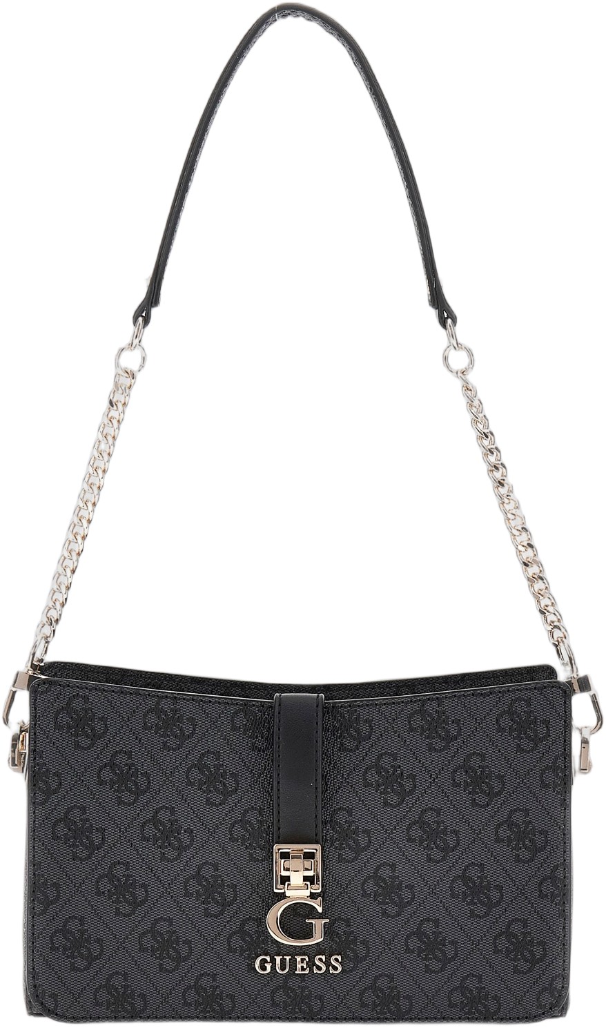 GUESS Zamira TOP ZIP Shoulder BAG Dam Stl. - Axelremsväskor Från Magasin