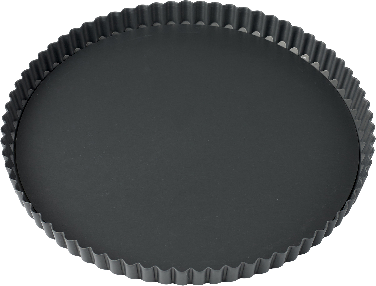 Blomsterberg Pajform m lös Botten Ø28 cm Bl - L:28.1cm B:28.1cm H:2.5cm Kakformar Från Magasin