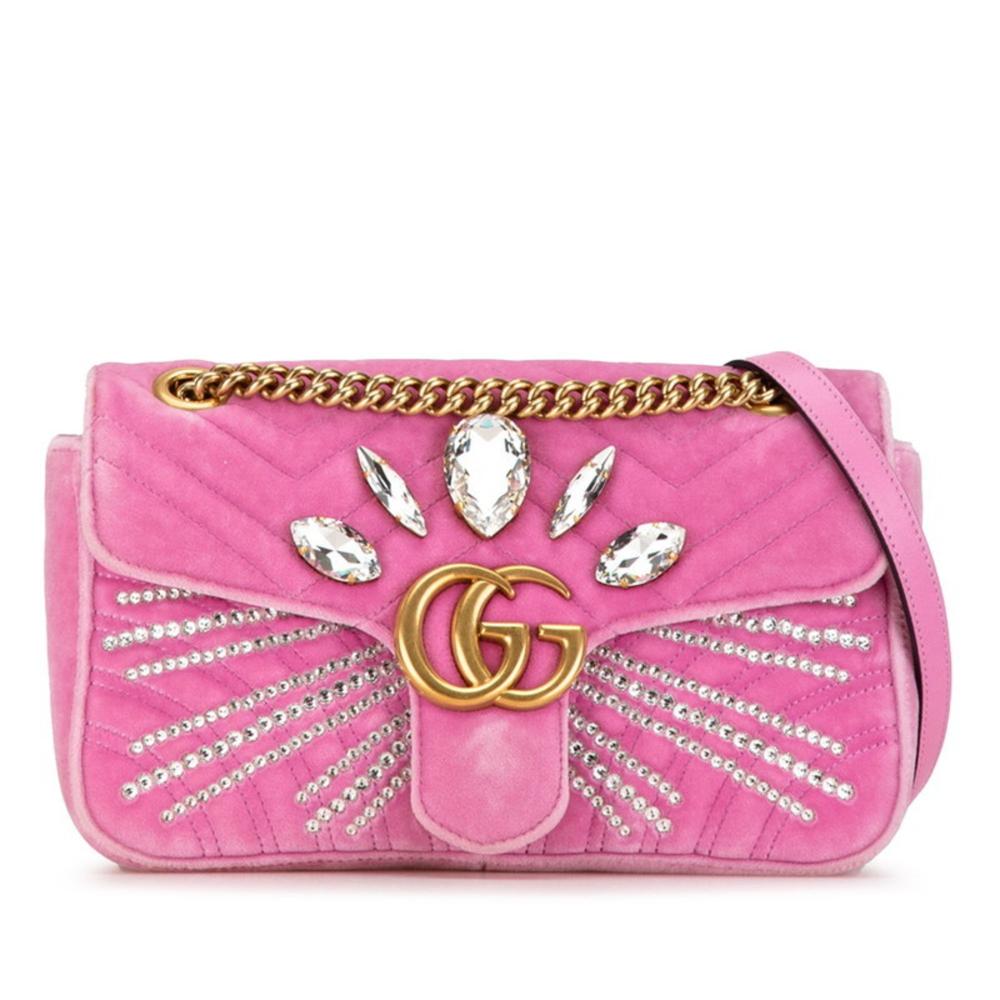 Gucci Vintage Marmont Stl. - Axelremsväskor Från Magasin