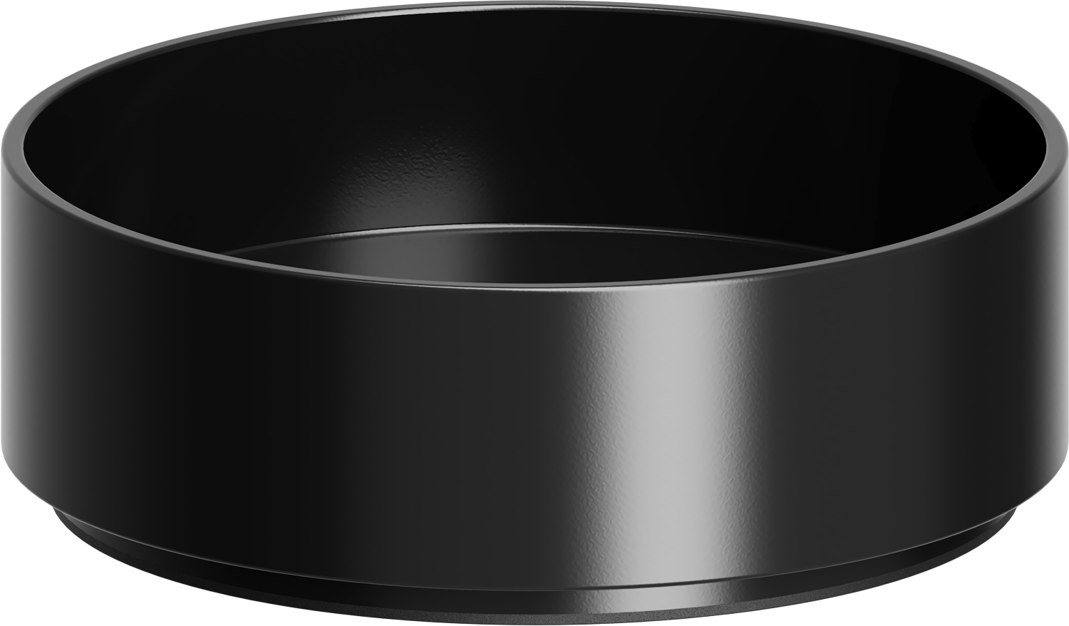 Uyuni Light Candleholder Pillar, Matte Black, 9x3 cm - NO_SIZE Ljusstakar För Kronljus Från Magasin
