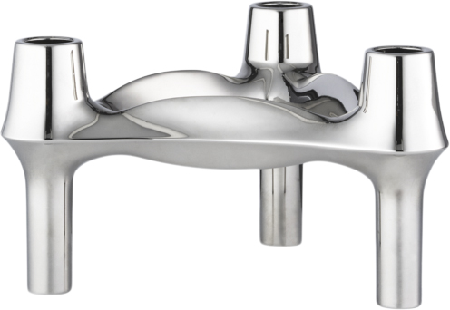 STOFF Nagel Nagel® BMF Stage Krom - H: 6,7 cm, Ø: 11,7 cm Ljusstakar För Kronljus Från Magasin