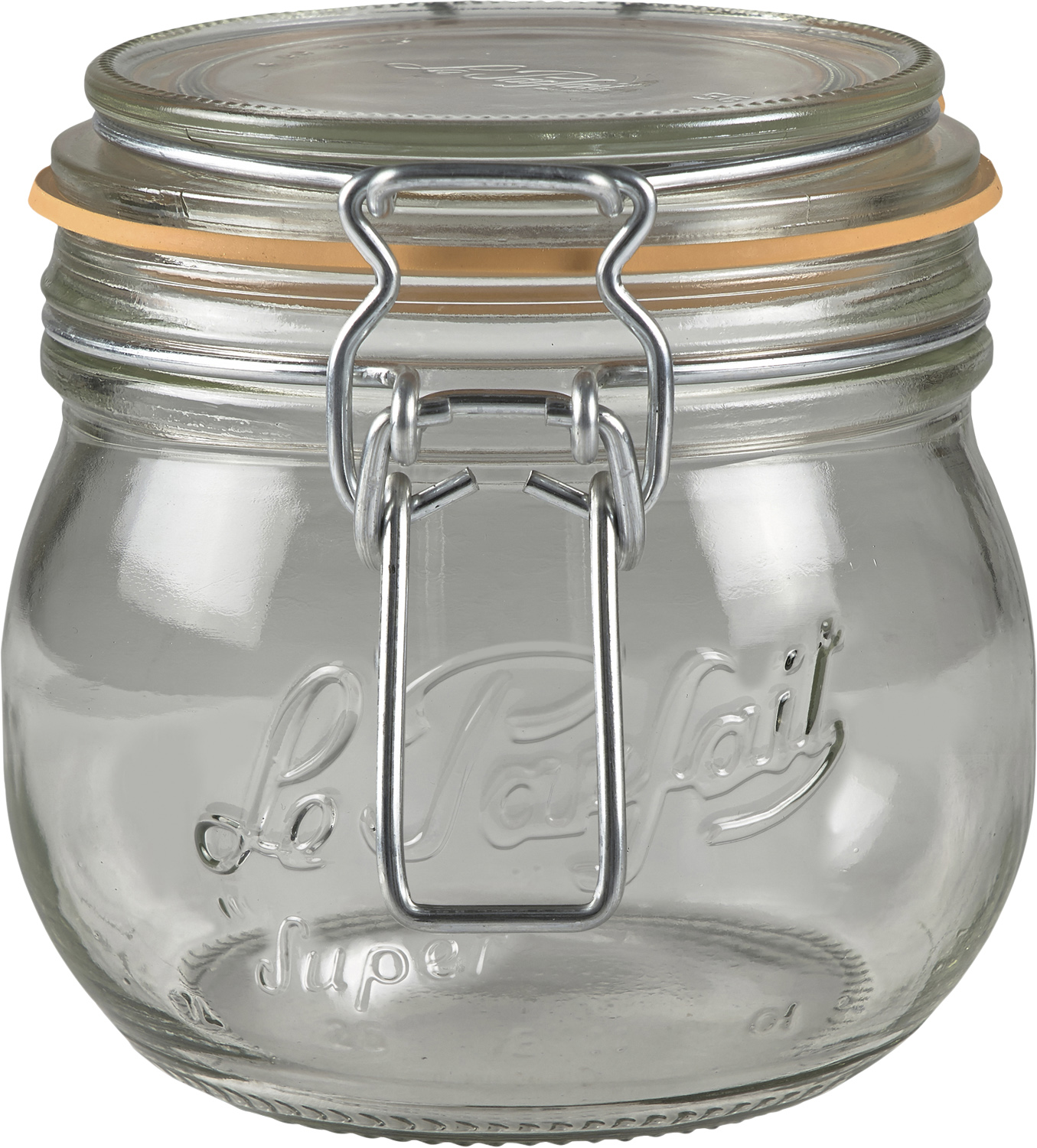 Le Parfait Förvaringsglas 0,25 Liter D 7 cm Glas - L:12cm B:9cm H:8.5cm & Krukor Från Magasin