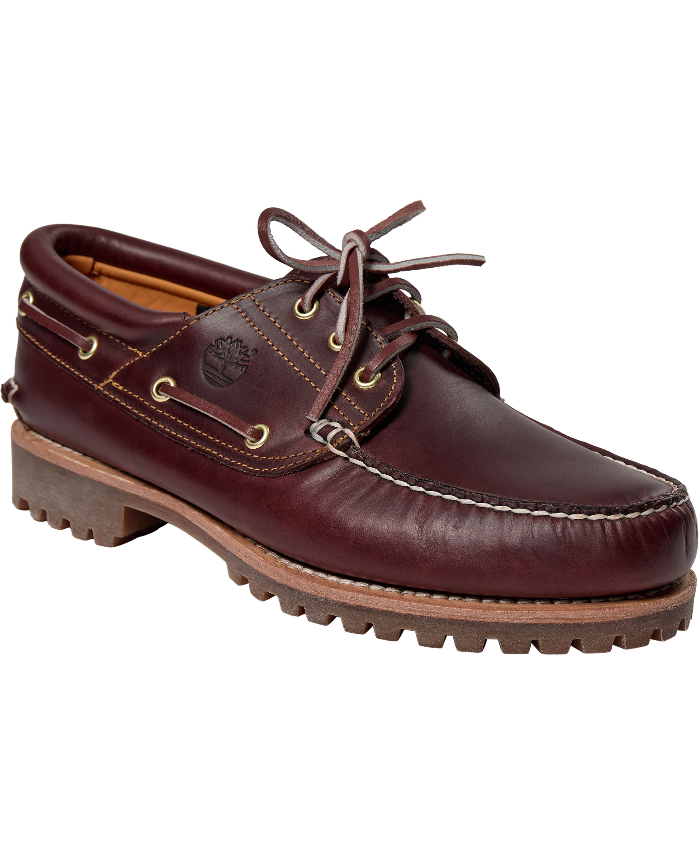 TIMBERLAND Authentics 3 Eye Classic Lug Burgun Herr Stl. 43 - Seglarskor Från Magasin