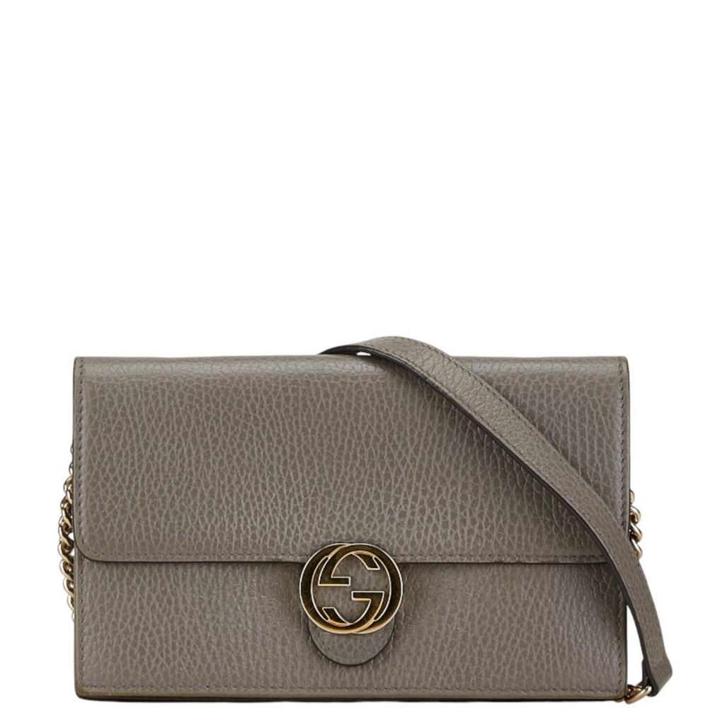 Gucci Vintage Wallet On Chain Stl. - Axelremsväskor Från Magasin