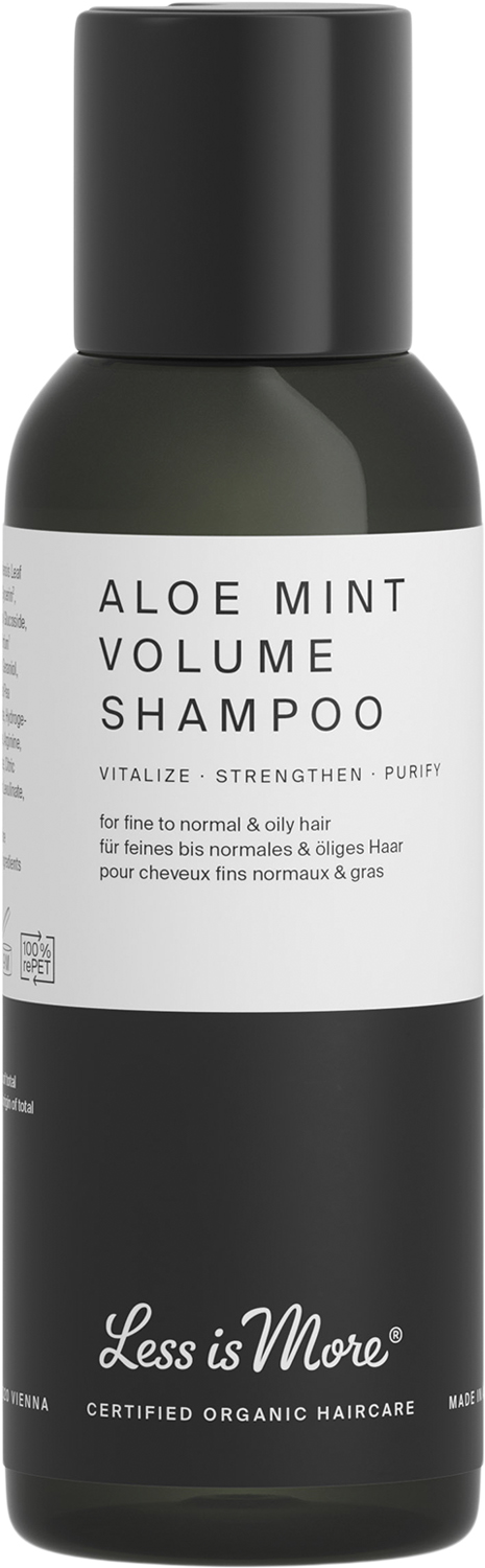 Less Is More Organic Aloe Mint Volume Shampoo No Color 500 ML - Volymspray Från Magasin