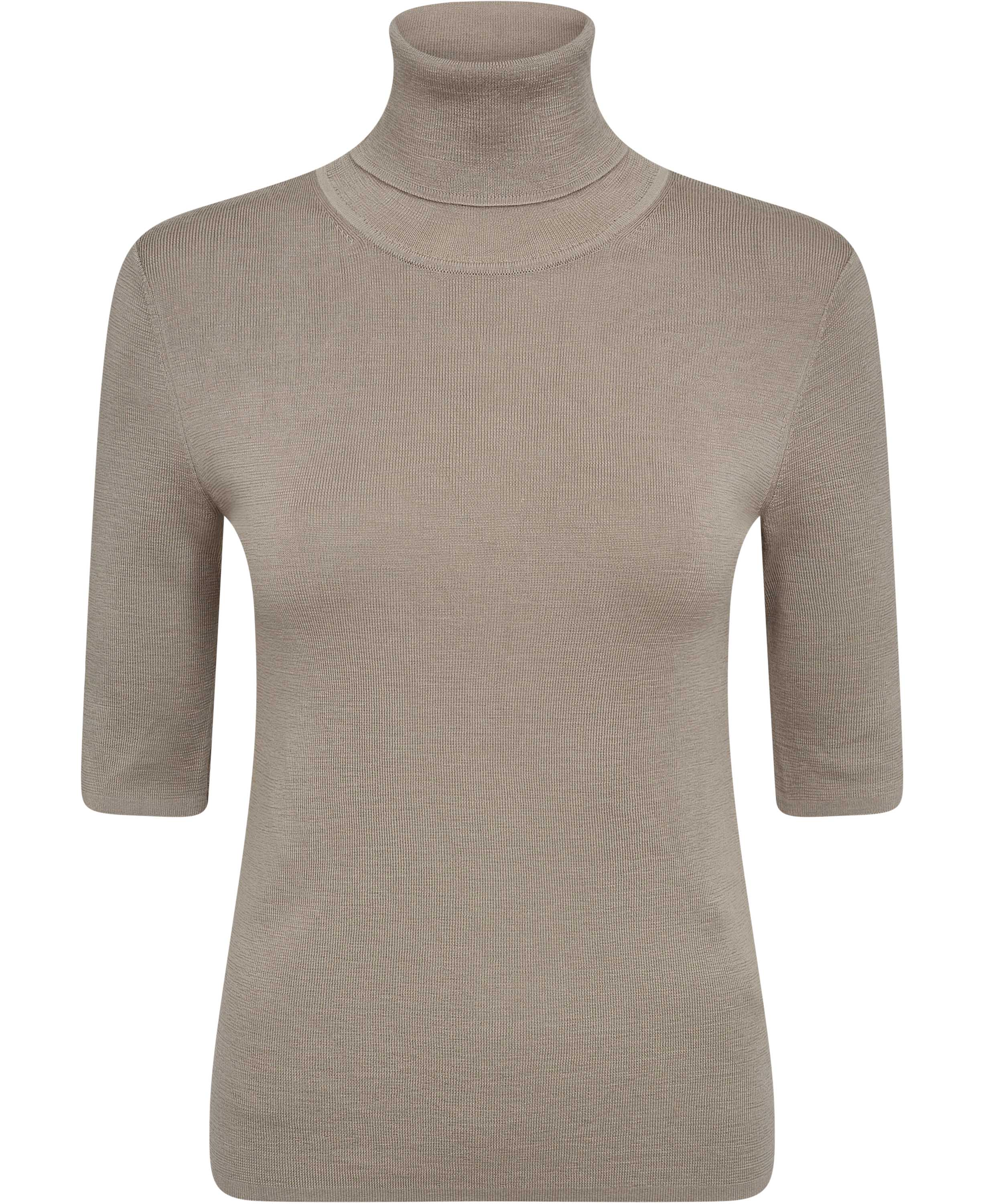 Filippa K Merino Elbow Sleeve Top Dam Stickade T-shirts Stl. XS - Från Magasin