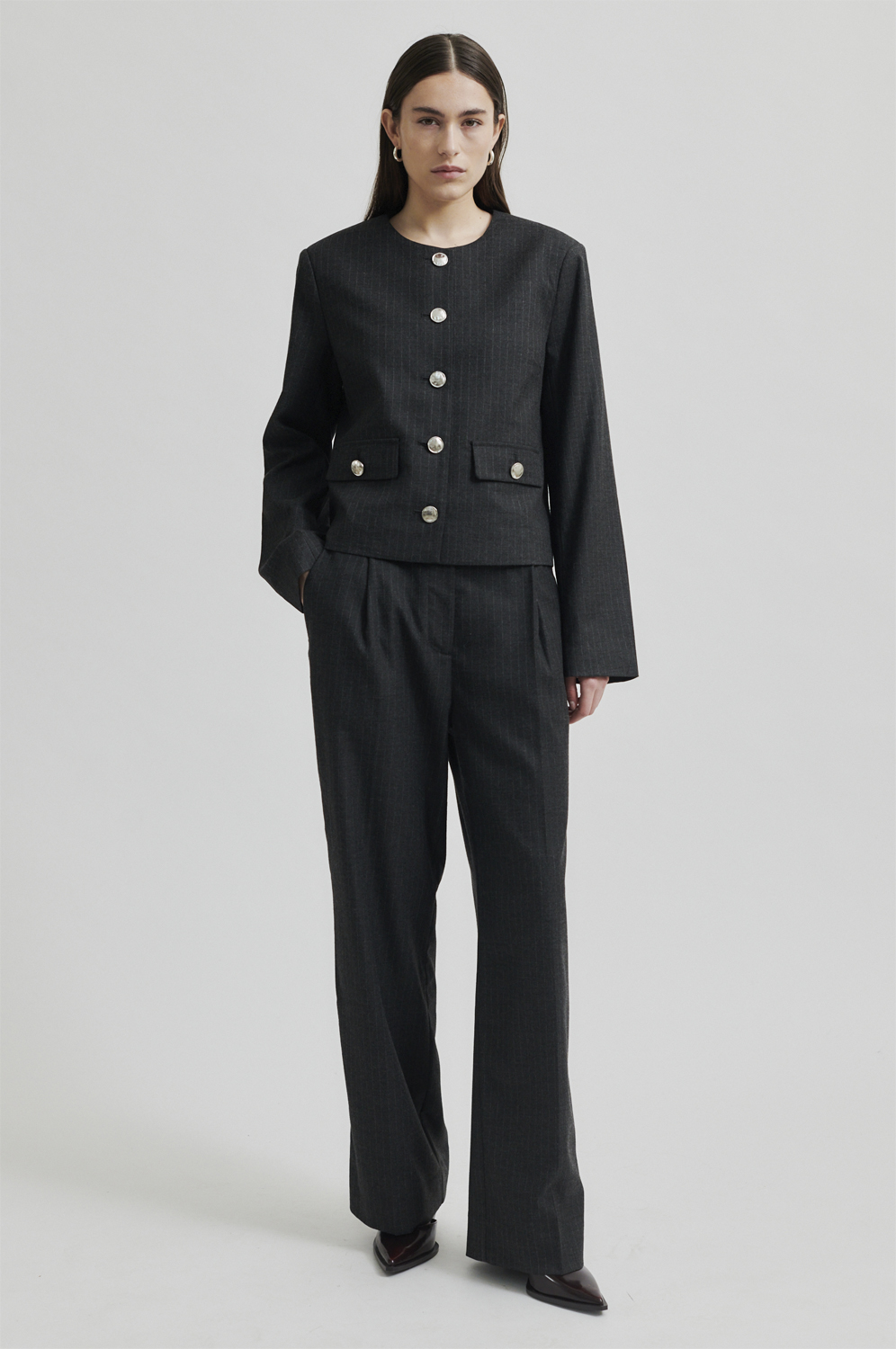 Second Female Wake Trousers Dam Breda Byxor Stl. L - Från Magasin
